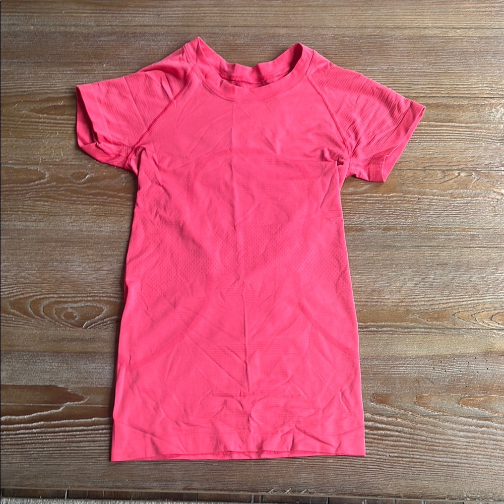 Vibrant Pink Short Sleeve Top